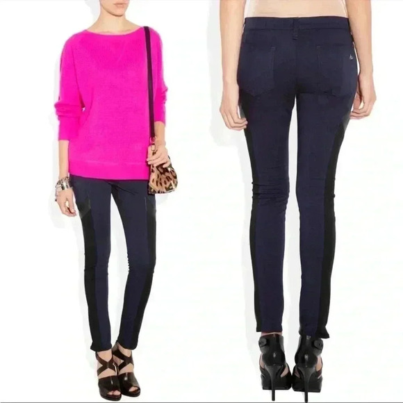 Rag & Bone Grand Prix Motocross Legging Jeans Sz 25 - Picture 2 of 10